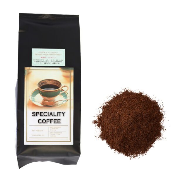 エチオピア イルガチェフェ G1 Washed 粉 0g Heisei Coffee 平成珈琲 神戸で焙煎したてのコーヒー